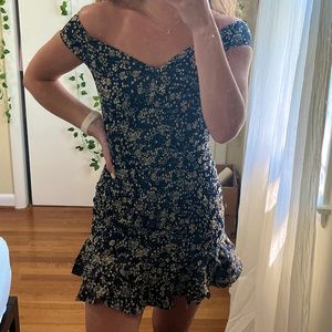Zara off the shoulder dress